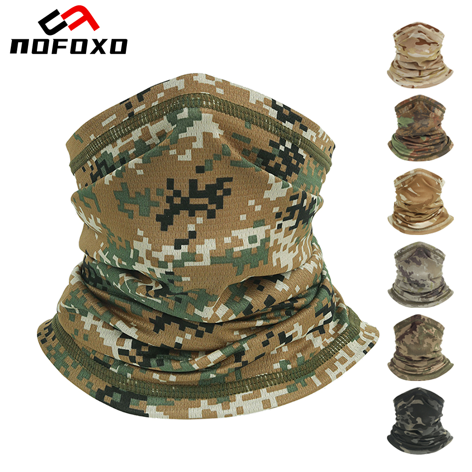 Fishing Mask Sun Protection - NOFOXO Summer Sports Neck Gaiter Bandana