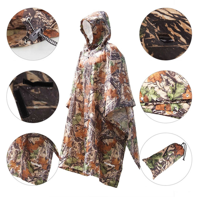 Fishing Rain Suit - 3 in 1 Waterproof Adult Long