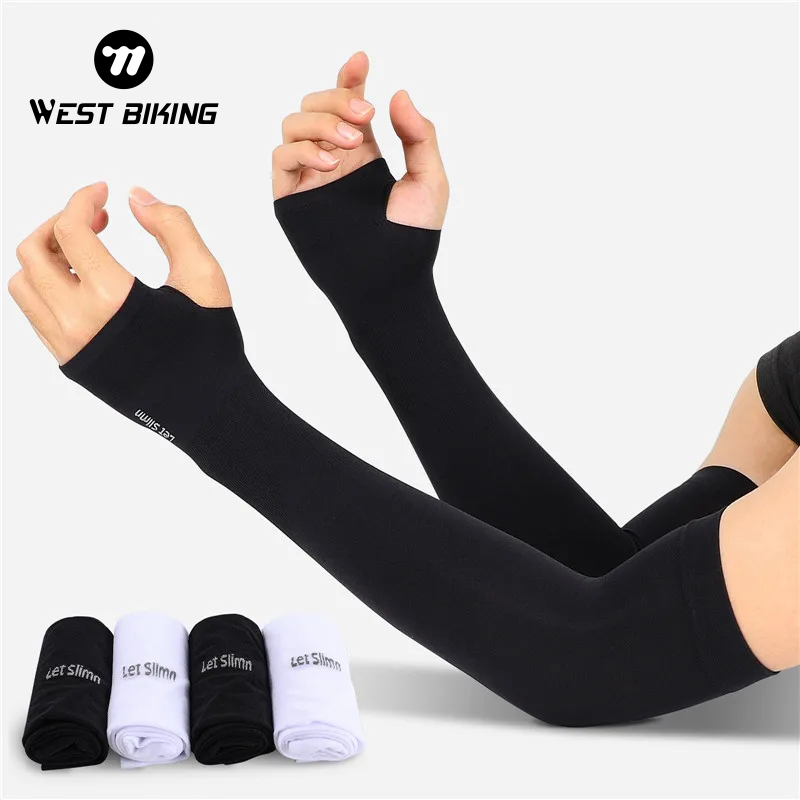 Fishing Gloves - 1 Pair Cycling Arm Sleeves Sun