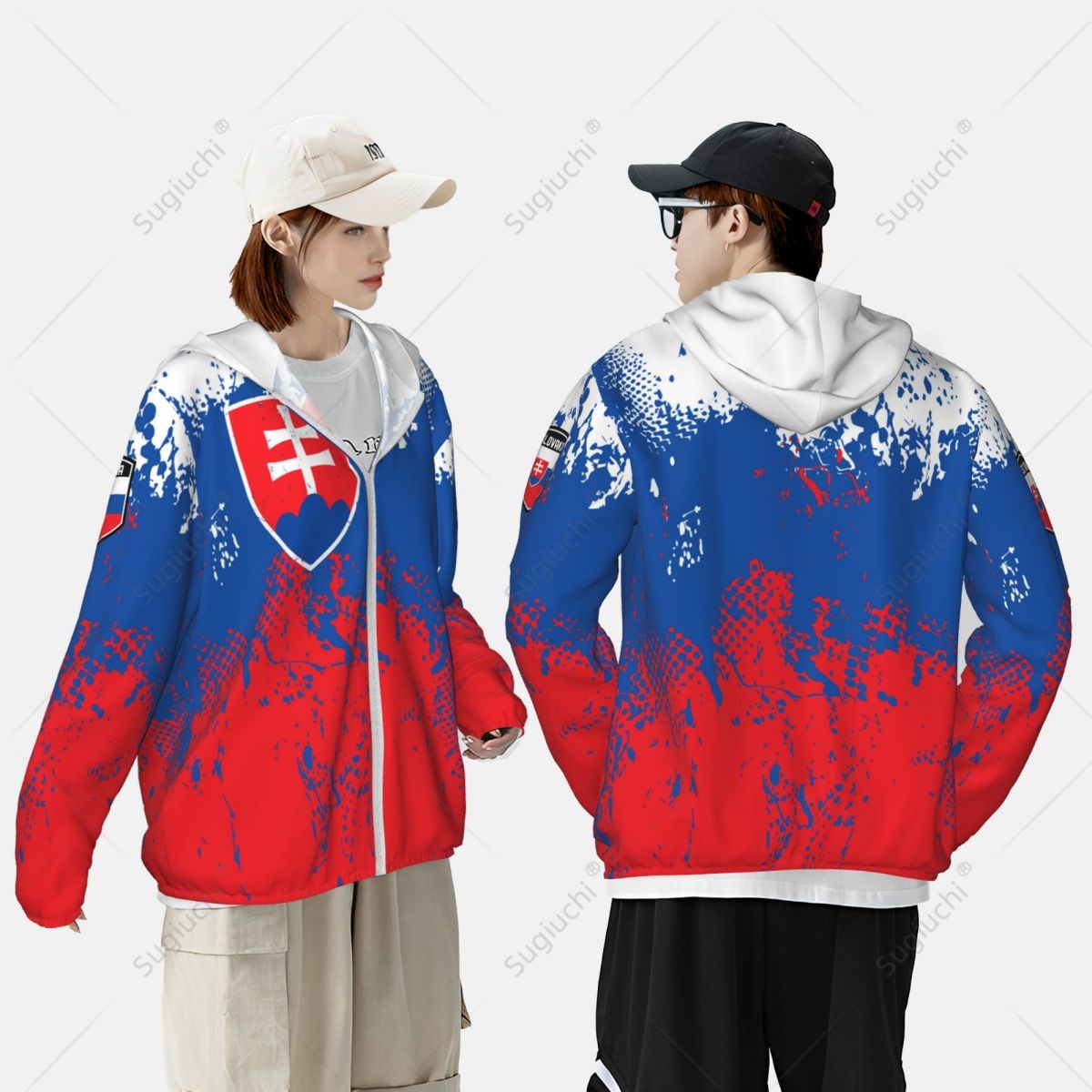Slovakia Flag Sun Protection H – обзор и цена Fishing Hoodie