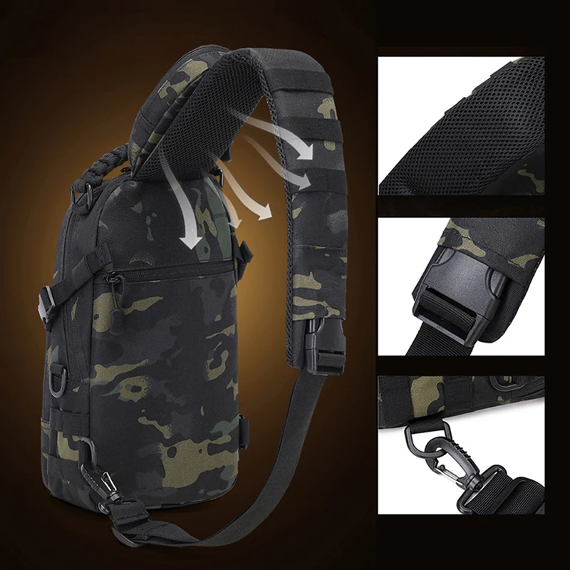 Men's Waist Bag Sports Shoulde – обзор и цена Fishing Backpack
