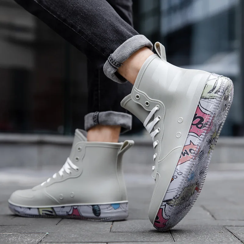 Men Rain Boots Fashion Trendy  – обзор и цена Fishing Waders