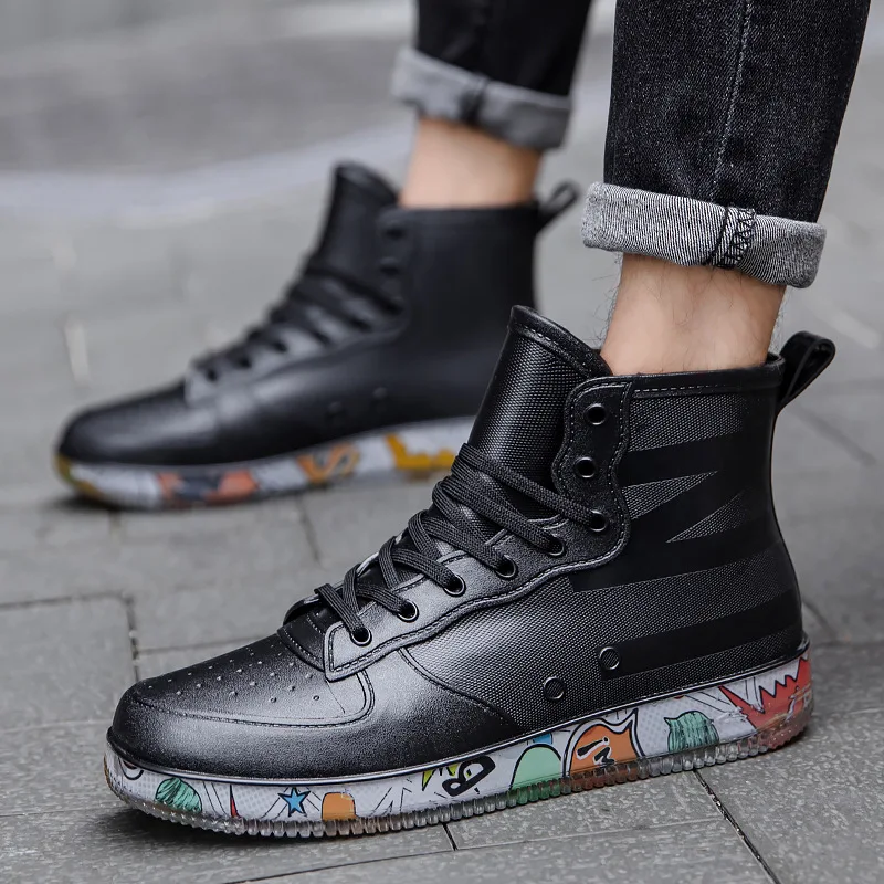 Men Rain Boots Fashion Trendy  – обзор и цена Fishing Waders
