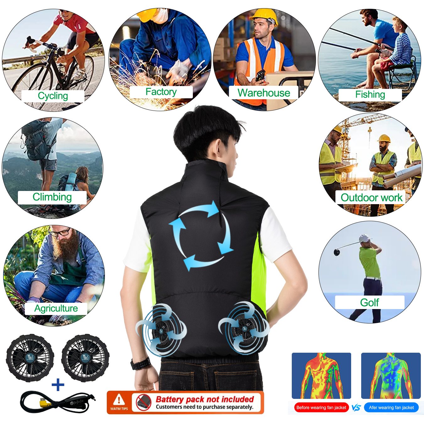 Summer Breathable Wearable Coo – обзор и цена Fishing Vest