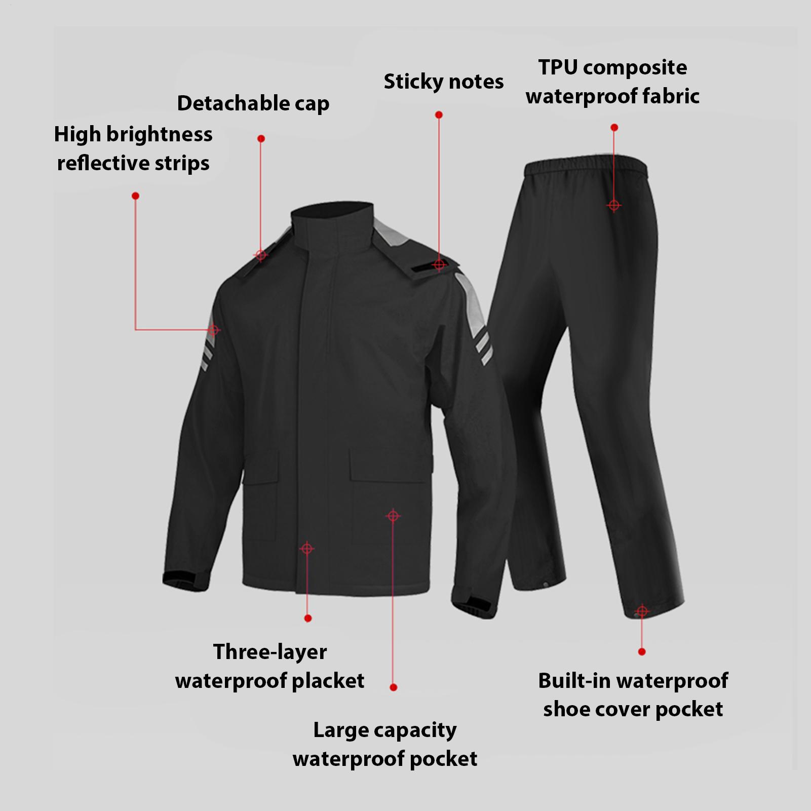 Waterproof Rain Suits for Men  – обзор и цена Fishing Rain Suit