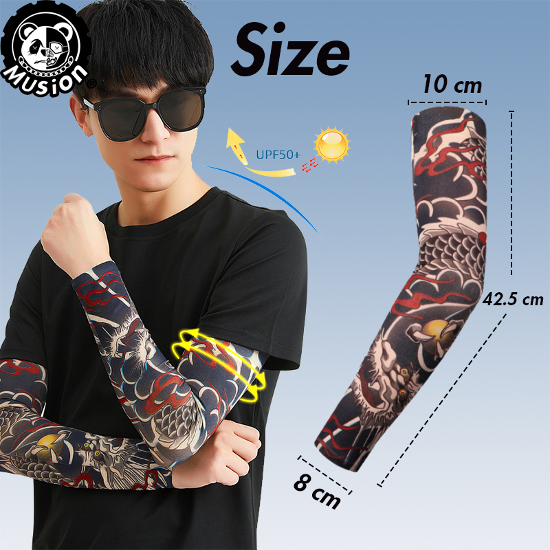 Musion New Seamless Tattoo Sle – обзор и цена Fishing Socks