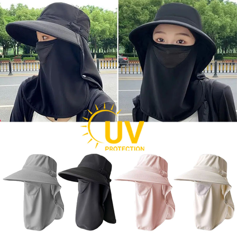 Full Coverage Sun Hat with Fac – обзор и цена Fishing Mask Sun Protection