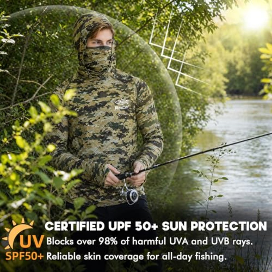 UPF 50+ Fishing Hoodie with Ne – обзор и цена Fishing Hoodie