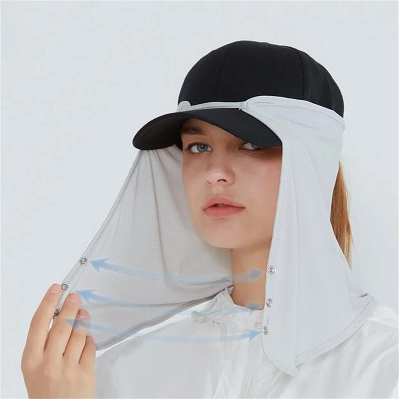 Quick Drying Fishing Cap Face  – обзор и цена Fishing Mask Sun Protection