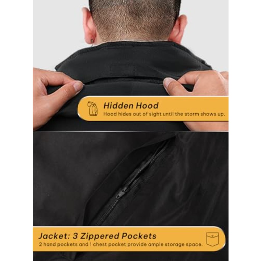 Men's Waterproof Rain Gear 2pc – обзор и цена Fishing Rain Suit