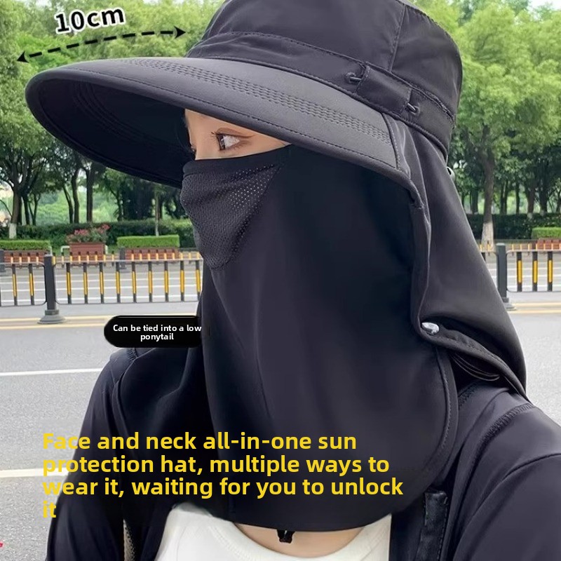 Summer Sun Hats with Face Mask – обзор и цена Fishing Mask Sun Protection