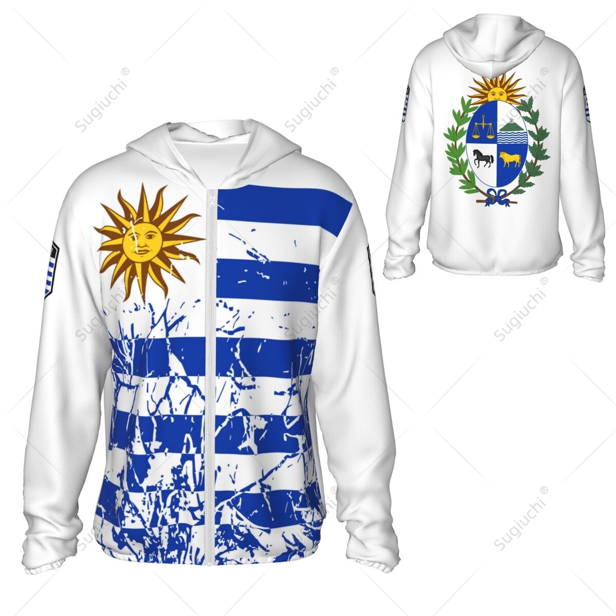 Uruguay Flag Sun Protection Ho – обзор и цена Fishing Hoodie