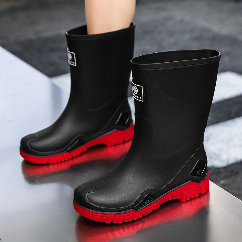 Rain Boots for Men, Non-Slip,  – обзор и цена Fishing Boots
