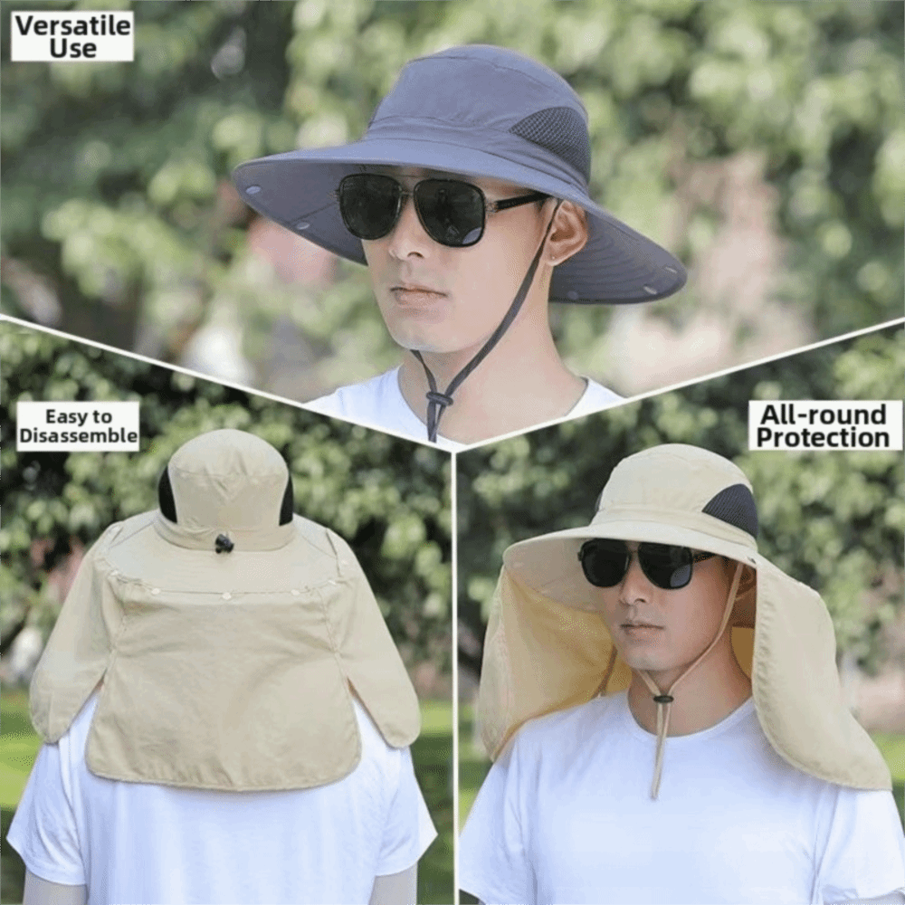 Fashion Cloth Men Sun Hat Big  – обзор и цена Fishing Hat