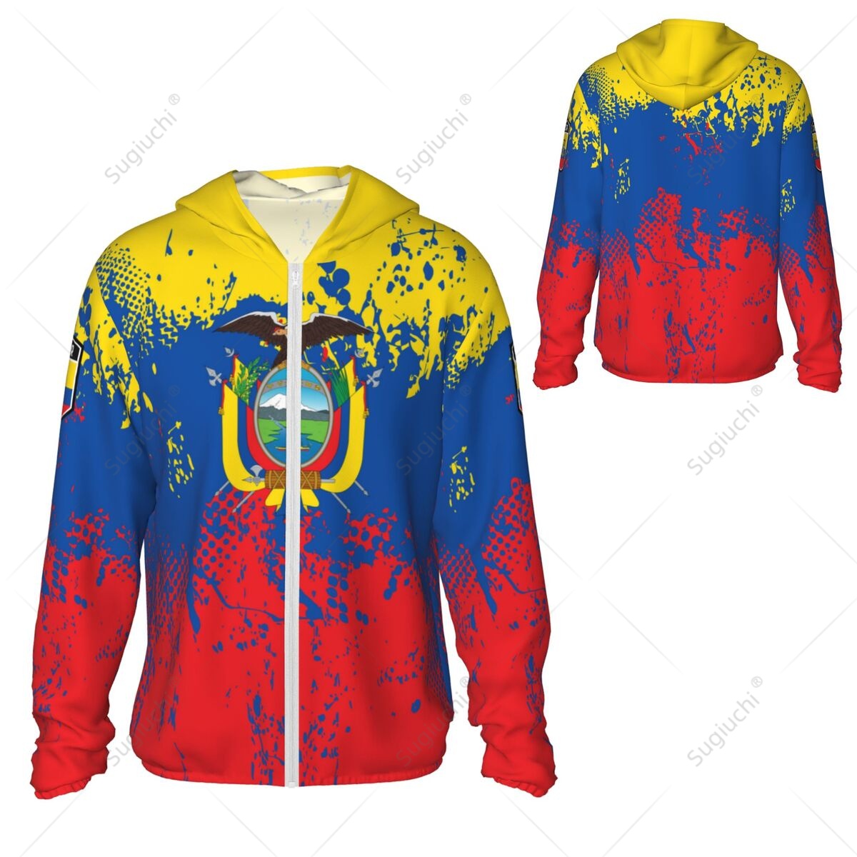 Ecuador Flag Sun Protection Ho – обзор и цена Fishing Hoodie
