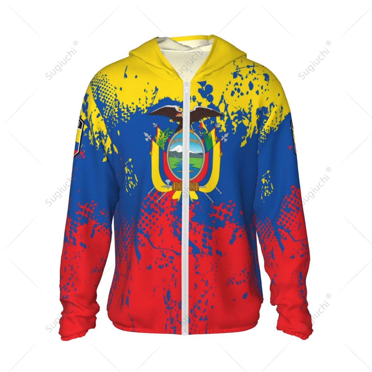Ecuador Flag Sun Protection Ho – обзор и цена Fishing Hoodie
