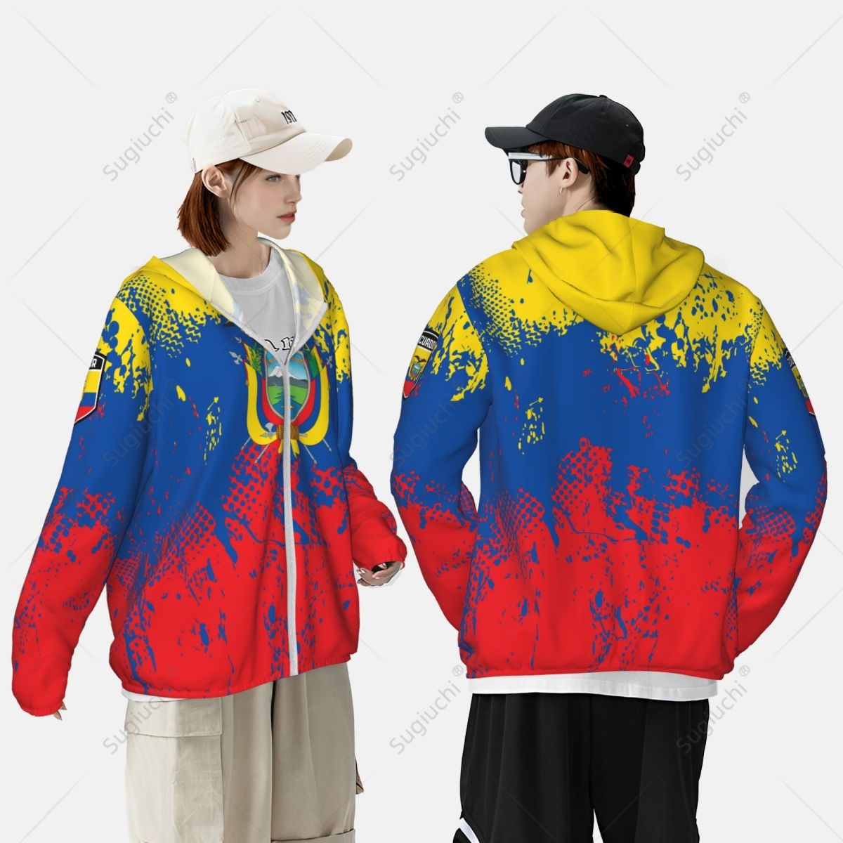 Ecuador Flag Sun Protection Ho – обзор и цена Fishing Hoodie