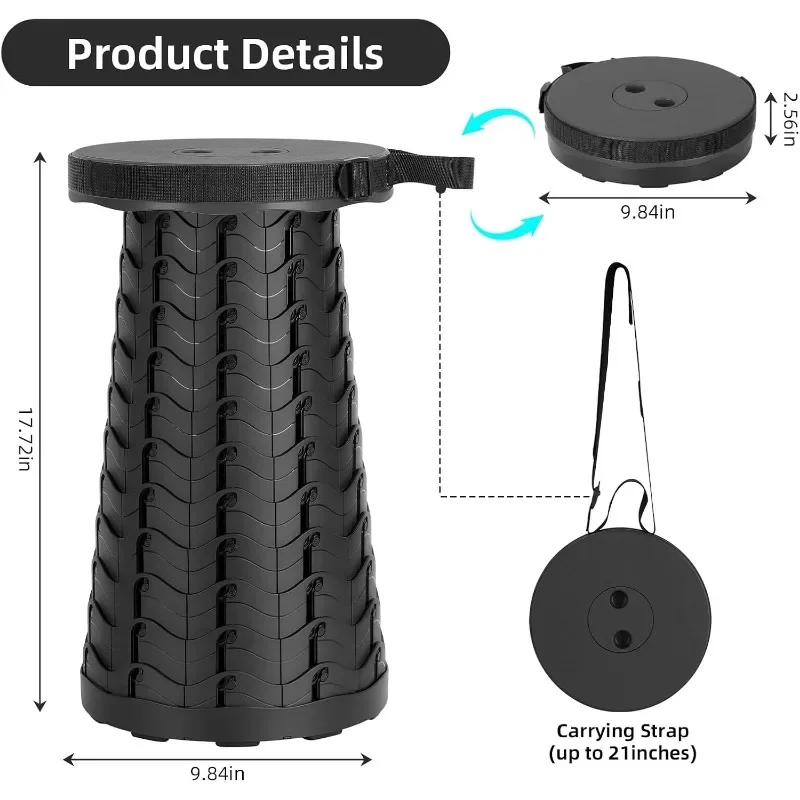 Collapsible Stool Portable Fol – обзор и цена Fishing Belt