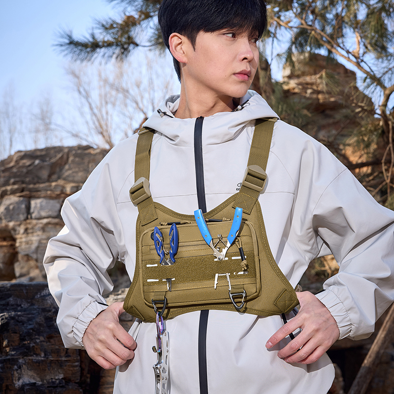 Tactical Front Chest Rig Bag V – обзор и цена Fishing Backpack