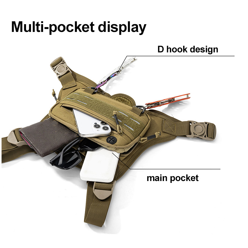 Tactical Front Chest Rig Bag V – обзор и цена Fishing Backpack