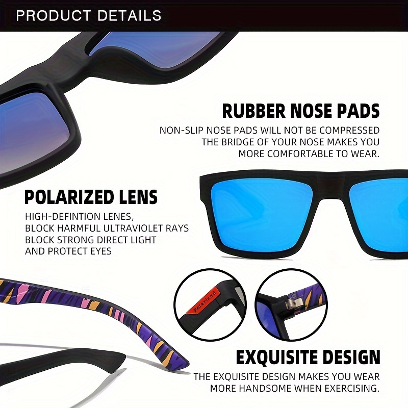 Fashion Travel Square Polarize – обзор и цена Fishing Sunglasses Polarized