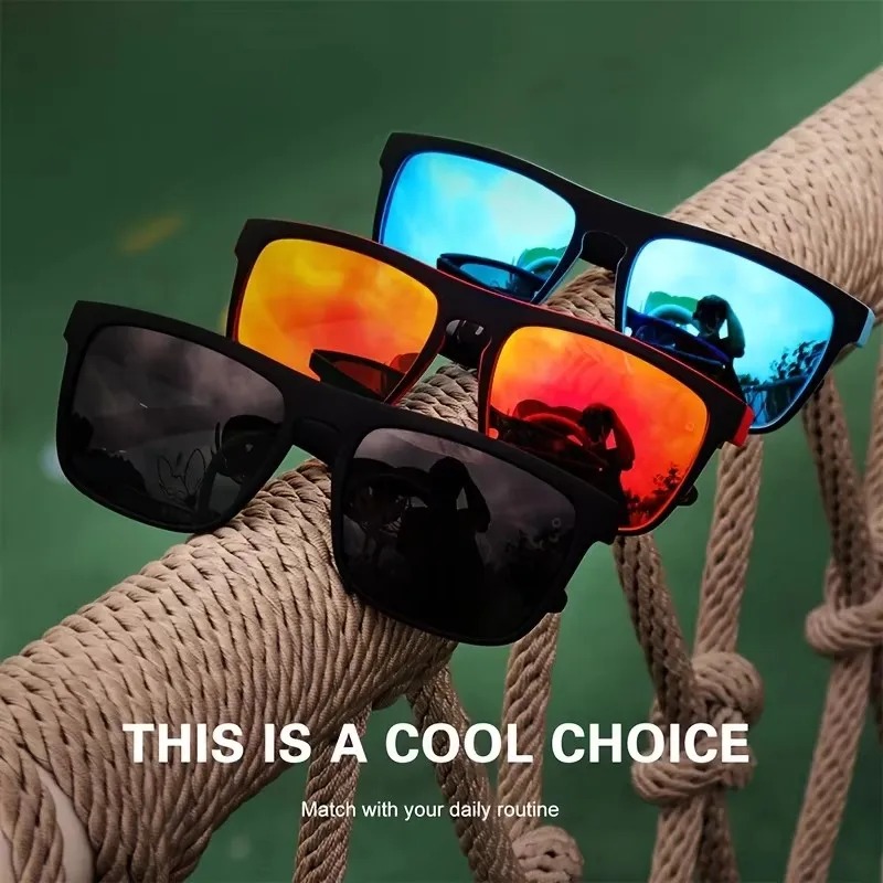 Fashion Vintage Square Polariz – обзор и цена Fishing Sunglasses Polarized