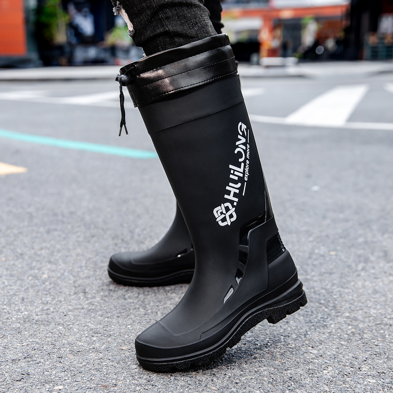 New Men's High-Tube Fleece-Lin – обзор и цена Fishing Boots