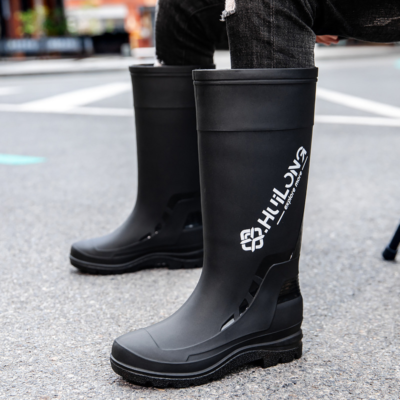 New Men's High-Tube Fleece-Lin – обзор и цена Fishing Boots