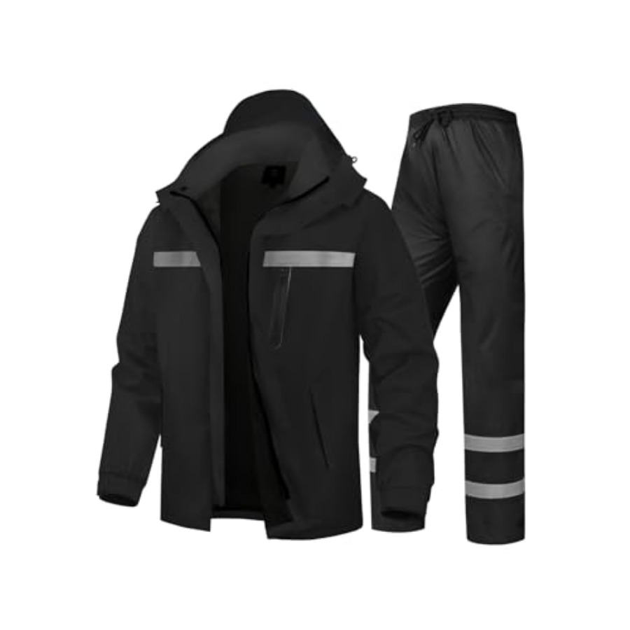 Men's Rain Suit High Visibilit – обзор и цена Fishing Rain Suit