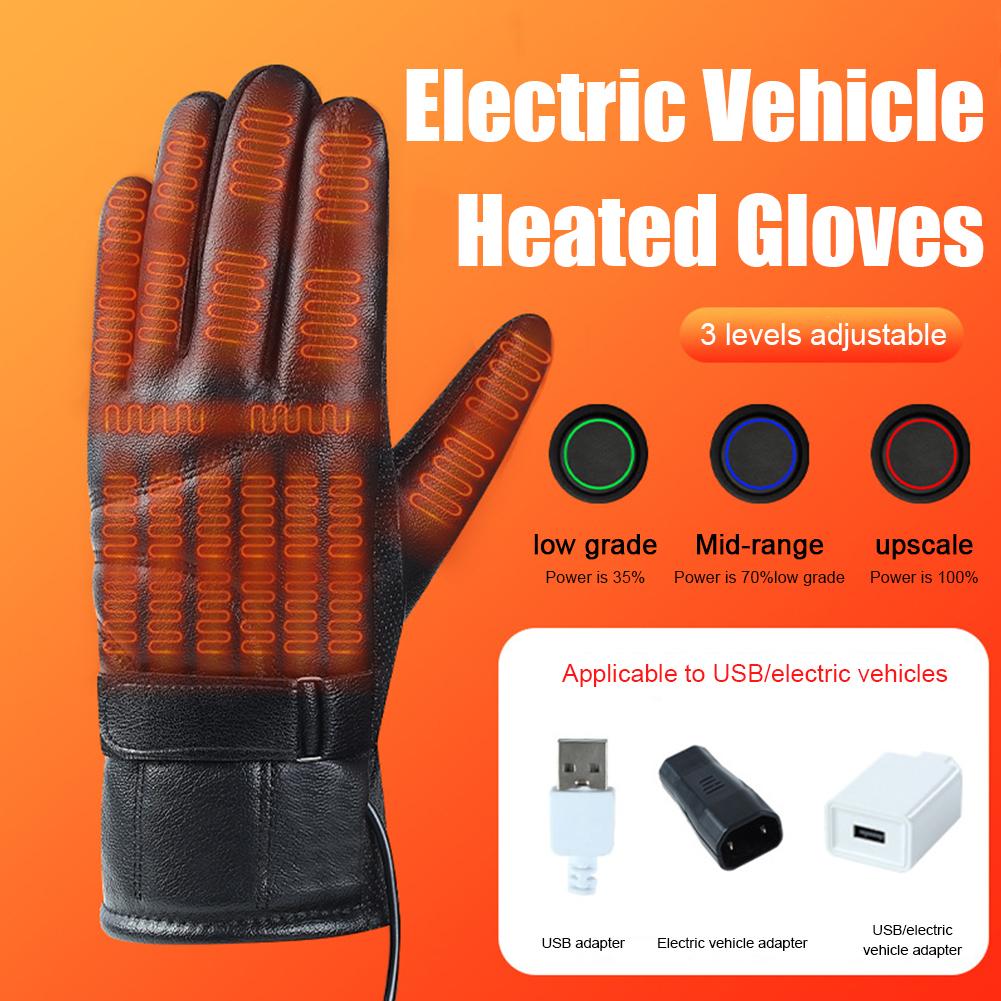 1 Pair USB Heating Gloves Rech – обзор и цена Fishing Gloves
