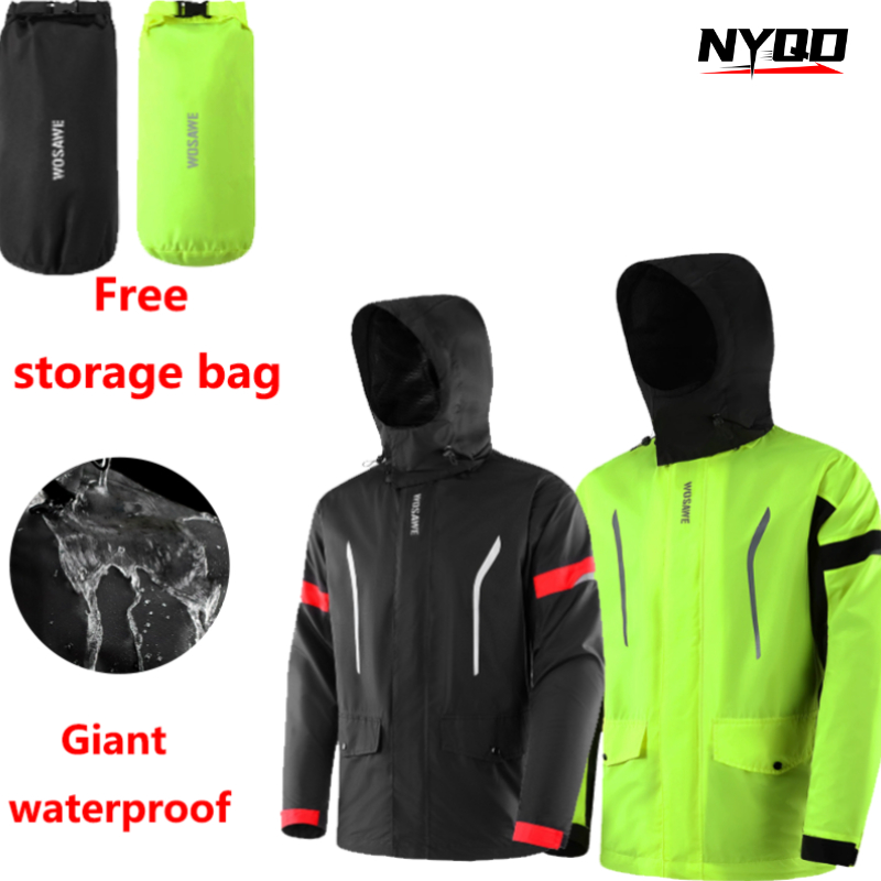 WOSAWE Motorcycle Raincoat Wat – обзор и цена Fishing Rain Suit