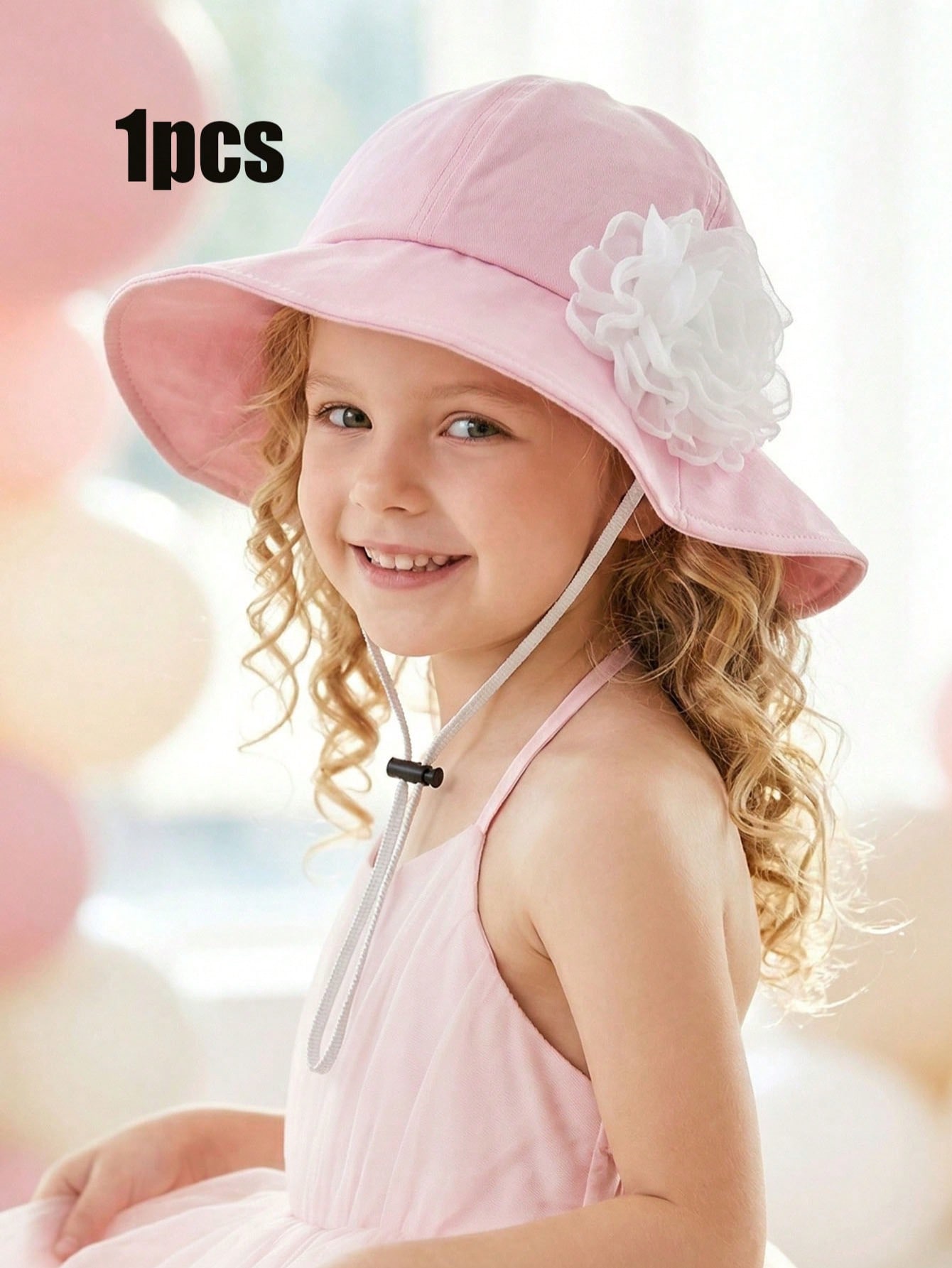 1Pc 3-8Y Girls White Big Flowe – обзор и цена Fishing Hat