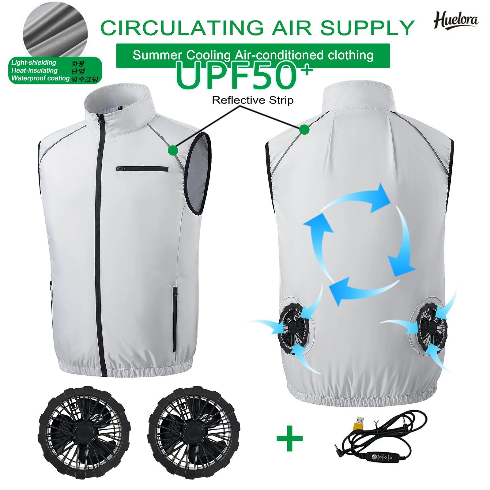 Summer Cool Vest Wearable Refr – обзор и цена Fishing Vest