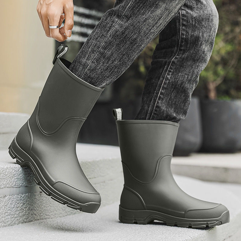 Unisex Rain Boots Fashion Mid- – обзор и цена Fishing Boots