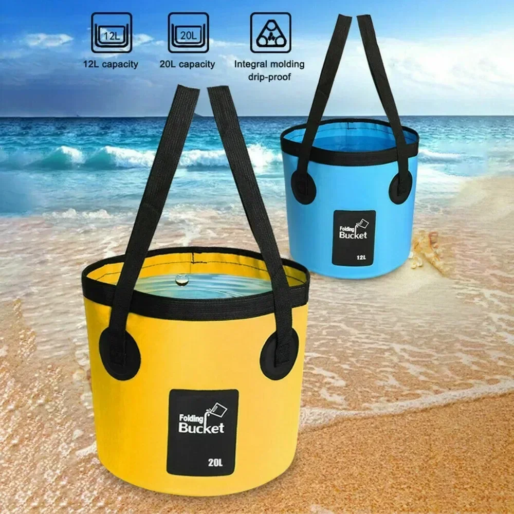12L/20L Fishing Bucket Folding – обзор и цена Fishing Bag Waterproof