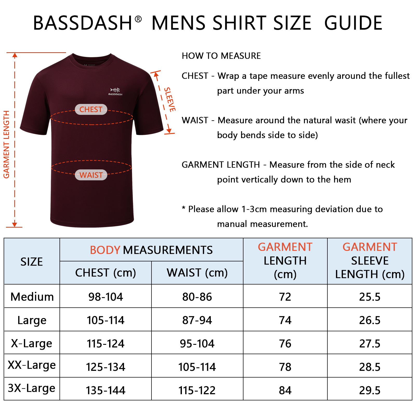 BASSDASH Men’s UPF 50+ Short S – обзор и цена Fishing Shirt Uv Protection