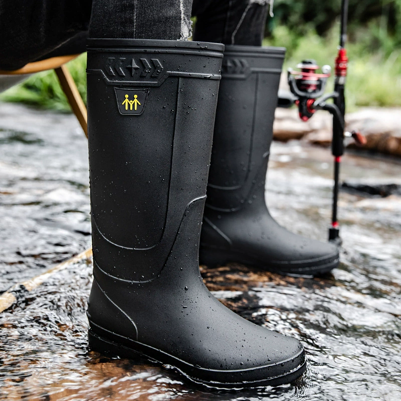 Men's Rain Boots Work Boots Sl – обзор и цена Fishing Boots