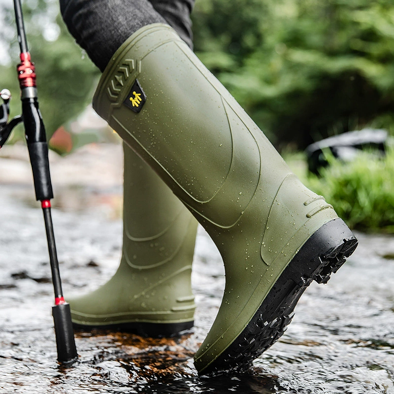 Men's Rain Boots Work Boots Sl – обзор и цена Fishing Boots