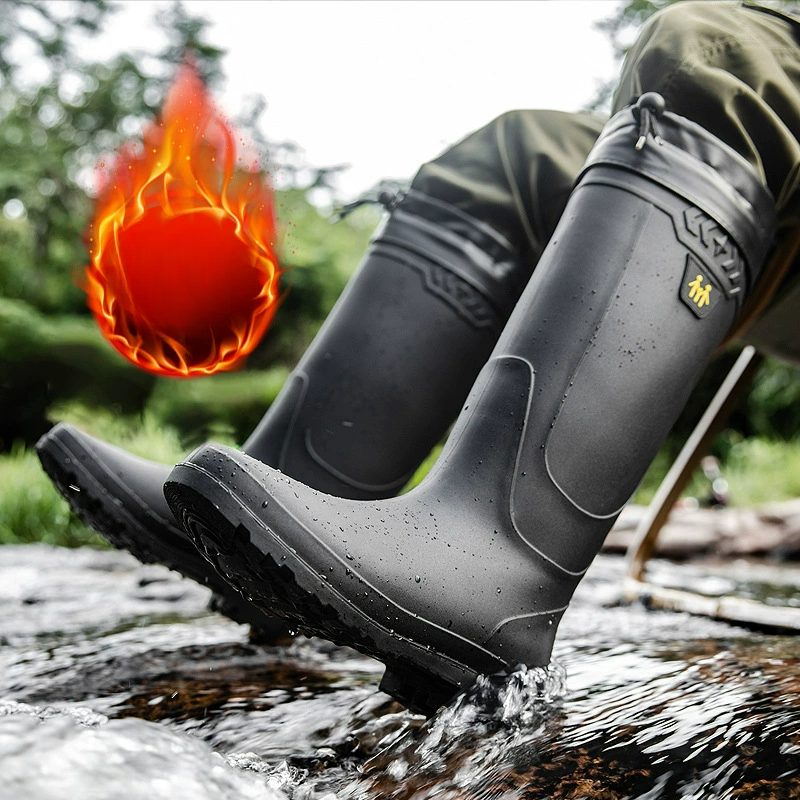 Men's Rain Boots Work Boots Sl – обзор и цена Fishing Boots