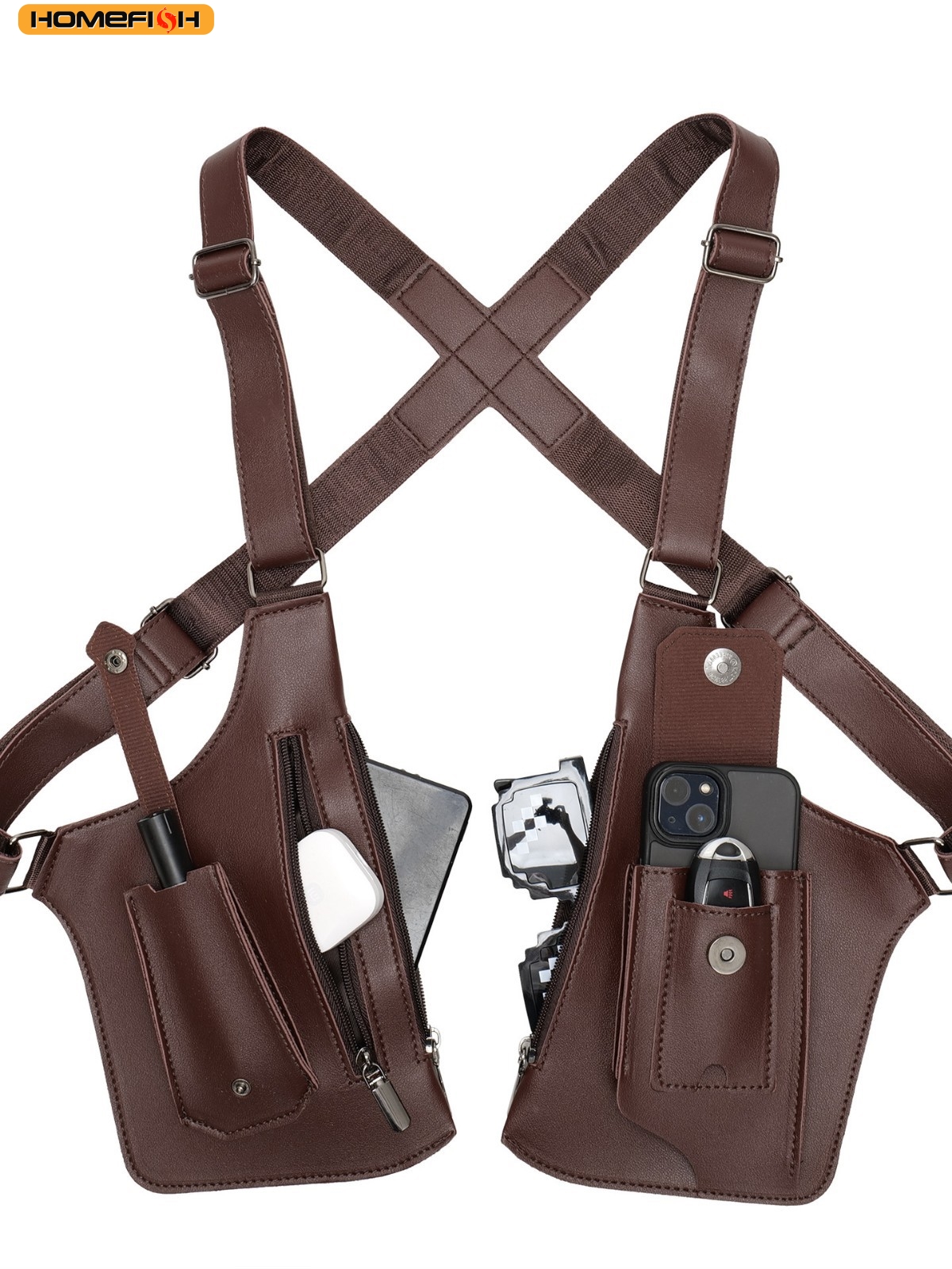 HOMEFISH Double Shoulder Strap – обзор и цена Fishing Belt